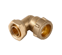 22mm x 3/4 " Comp Bent Tap Connector