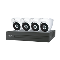 EZ Cooper CVI 2MP 4 Camera CCTV Kit