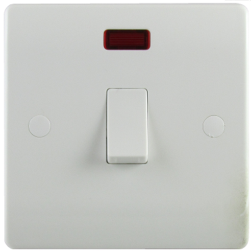 Sline 20A DP Switch + Neon White SL324