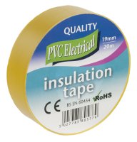 19MM X 20M INSULATION TAPE YELLOW