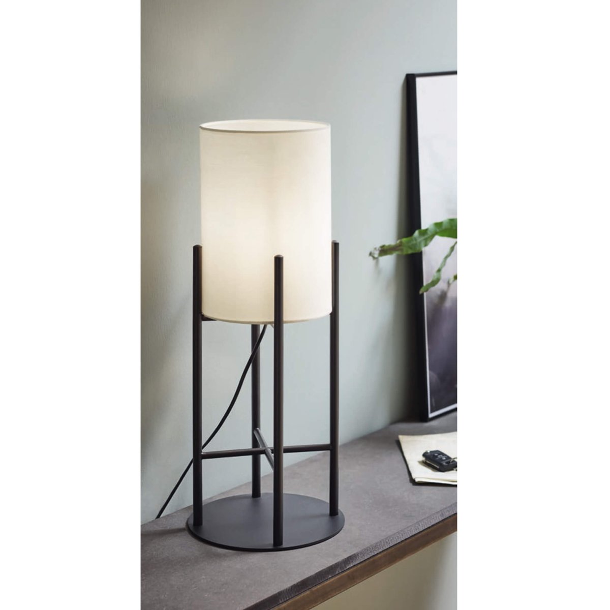 Eglo Glastonbury Black Table Lamp