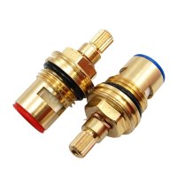 1/2" Pair Ceramic Tap Cartridge Hot/Cold CC1
