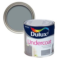 Dulux Undercoat Mid Grey 2.5L Tin & Colour Swatch