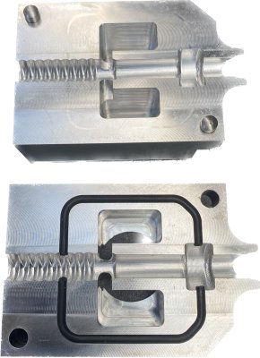 V2 duct clamp, duct size 12mm, cable size 10.0mm, cable seal outer &Oslash; 16mm