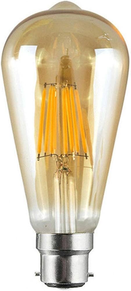 Eclipse ST64 7W 2200K B22 Dimmable Vintage LED Lamp