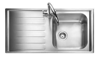 Manhattan Stainless Steel Inset Sink 1 bowl Polished MN10101L