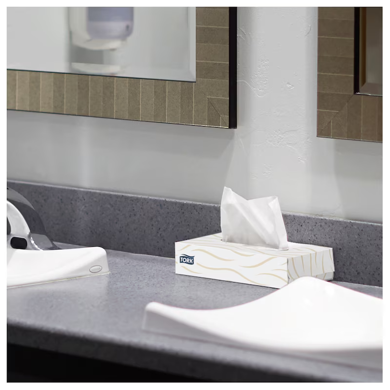 TORK EXTRA SOFT PREMIUM FACIAL TISSUES 100SHT