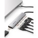 Cabletime Slim Aluminum Multiport 7 IN 1 USB-C Hub