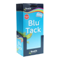 Bostik Original Blu Tack Economy, Blue CDU, Each