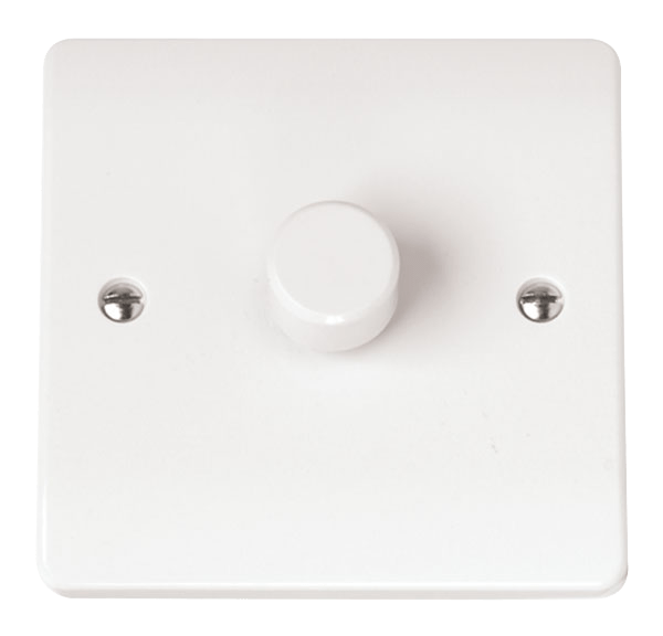 Click Mode 1G 2W 100W LED Dimmer Switch White CMA161