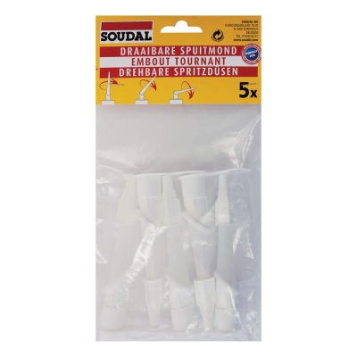 Soudal Twisty Nozzles (Pack of 5)