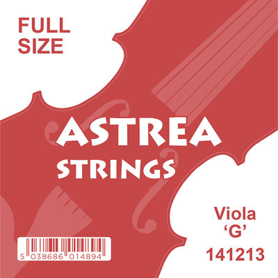 Astrea viola string G 3rd, chrome wound