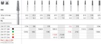 Intensiv SA Coarse Diamond Medium Tapered - 6pk Size 016 - DMI Ireland's Leading Dental Supplier - Next Day Delivery