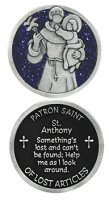 Pocket Token/Enamelled/St.Anthony   (13438)