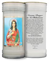 Pillar Candle - Saint Philomena   (8695/PHIL)
