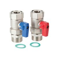 Polypipe Stainless Steel Isolation Valves (Pair) 1 " PB12764