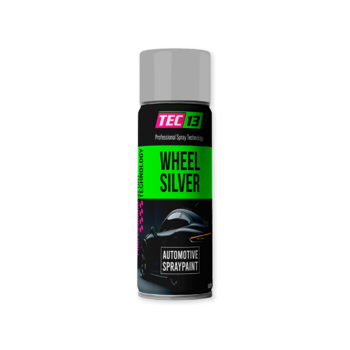 Wheel Silver Spraypaint 