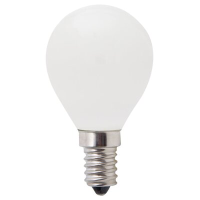 4W LED Fancy Round Dimmable Lamp with Small Edison Screw Base 2700k