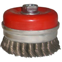 Vires VRC100K Cup Wire Brush M14 100mm knotted
