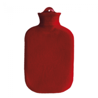 Sanger Contour Covered 2L Hot Water Bottle Red