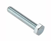 24 x 65mm Hex Head Setscrews Z/P High Tensile 100pcs