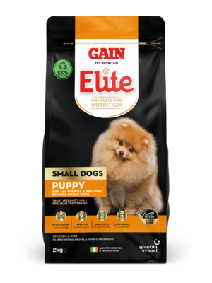 GAIN Small Dog Puppy Dog Food - 2KG