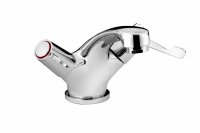 Bristan Lever Mono Basin Mixer with Pop Up Waste with Ceramic Disc Valves Chrome VAL2 BAS C CD