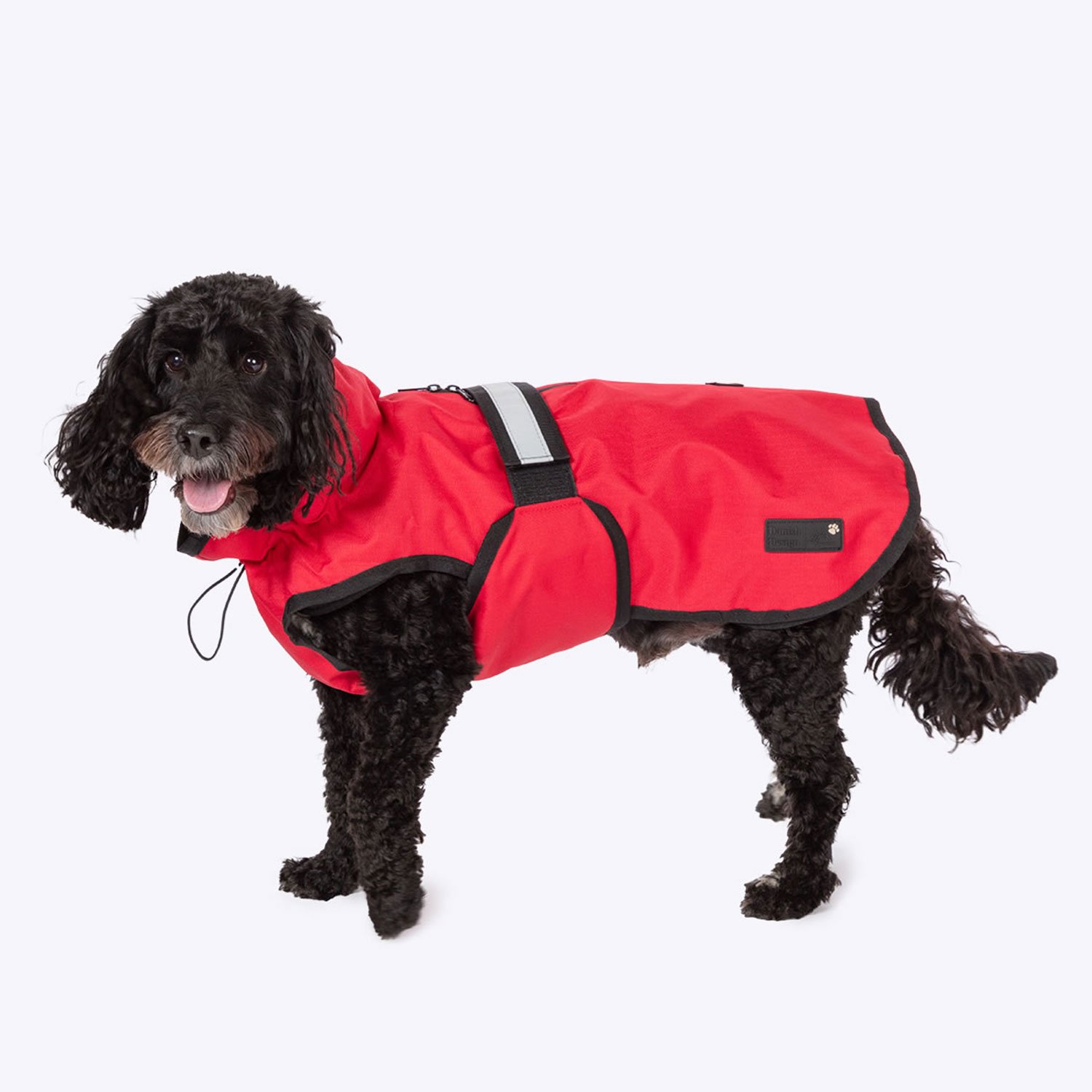 Danish Design 3 in 1 Dog Coat Red 65cm (26in)