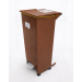 Fire Retardant Bin Small Brown 20ltr