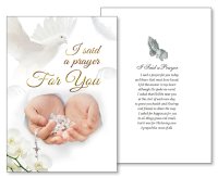 Card - Open - I Said A Prayer For You   (2005)