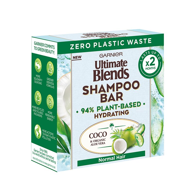 Garnier Ultimate Blends Coconut And Aloe Vera Shampoo Bars