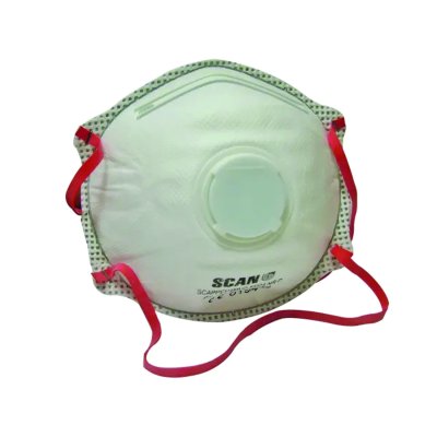 Scan Moulded Disposable Valved Masks FFP3 (Pack 10)