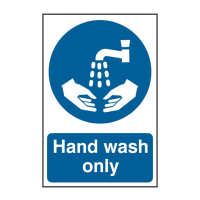 Hand wash only - Self Adhesive PP (200 x 300mm)