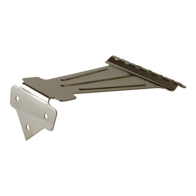 Acoustic guitar tailpiece, pressed steel