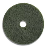 13" Floor Pads Green x 1