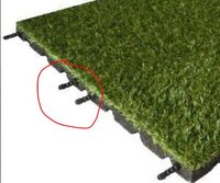 Aslon 6mm Connecting Pins for Rubber Tile / Artificial Grass Tile Pack of 4