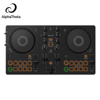 AlphaTheta DDJ-FLX2: 2-Channel Controller | Rekordbox, DJAY, Serato Compatibility