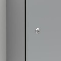 ALLS304 nVent Hoffman Lock, SS304, double bit 3 mm