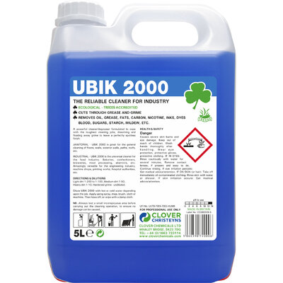 5L UBIK 2000 CLEANER DEGREASER