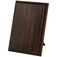 30x22.5cm (12x9'') Cherry Plaque with Strut