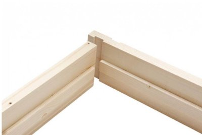 Whitewood Door Lining 32x125mm and Stops 2ft6in/2ft9in (Fin 27x106mm)