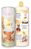 Boxed Baptismal Candle   (8724)