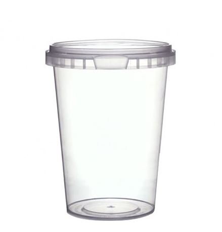 670ml Plastic Pot - T/E lid not included
