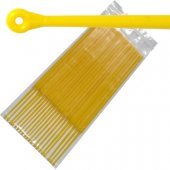 Loops Microloop&reg; Plastic 1ul Yellow Bagged in 20s Pk 1000
