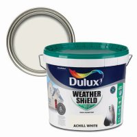 Weathershield Achill White Colour Swatch & 10L Bucket