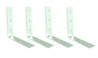 Corner Braces 4 inch ZP Pack of 4
