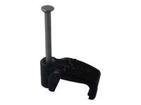 13mm Black Cable Clips