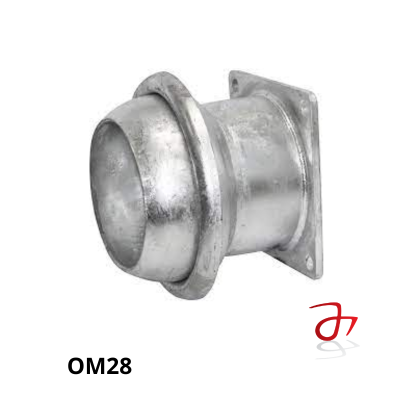 om28-italian-male-6-c/w-4-bolt-flange-bolt-on
