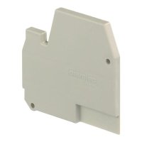 1SNA199354R0200 Entrelec Grey End Plate For D1.5/D2.5 SNT2 Terminal FEDAD5