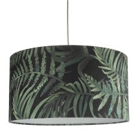 BAMBOO EASY FIT SHADE GREEN LEAF PRINT, LARGE